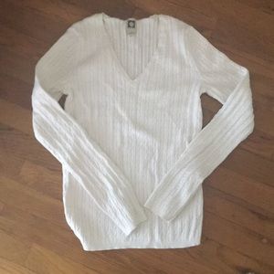 Thin cable knit sweater